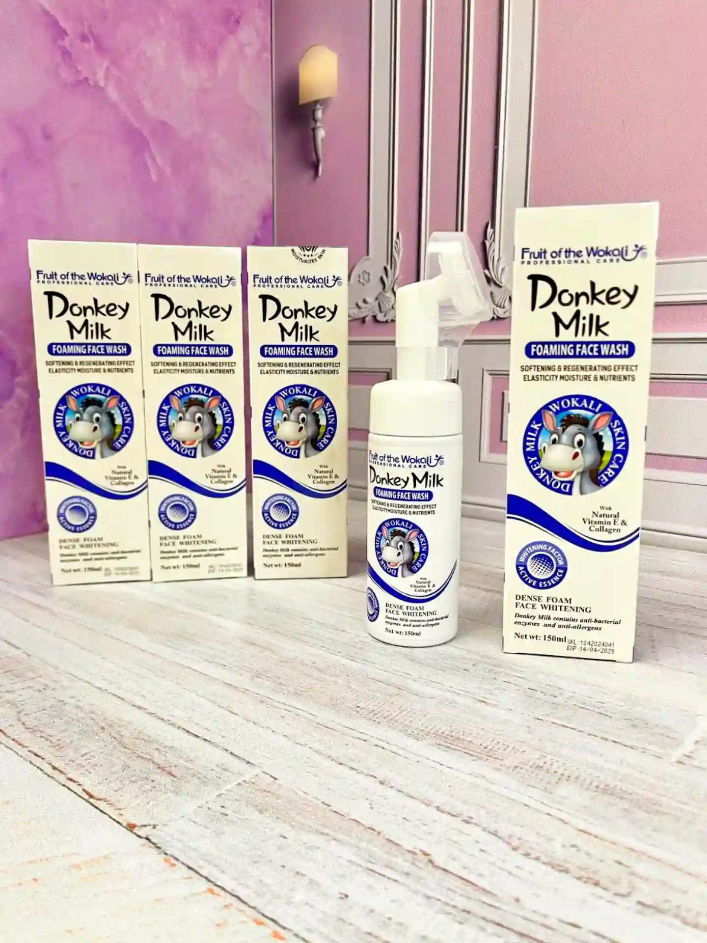 InShot_۲۰۲۶۰۱۰۲_۰۰۱۳۳۳۱۶۵ فوم شستشوی براشدار صورت شیر الاغ حجم 120ml - تصویر 1